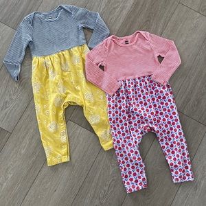 Tea Collection Striped and Patterned Kids One Pieces - Blue, Yellow, Pink, Red